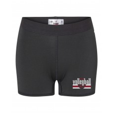 PHS Girls Volleyball Women’s 3" Pro-Compression Shorts